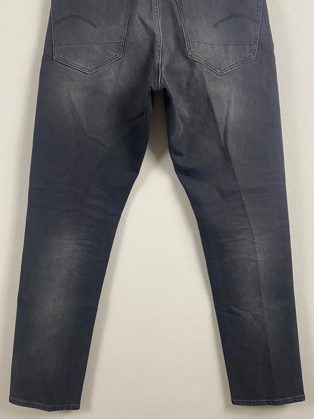 G-Star Raw 3301 Straight Tapered Jean | Black/Gray Wash - Picture 6 of 16